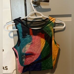 Sheer back top from amazon